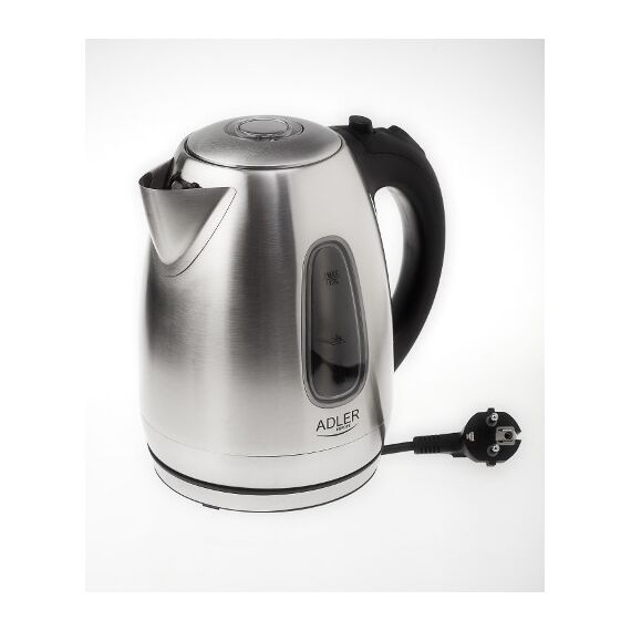 Adler AD 1223 electric kettle 1.7 L Black,Stainless steel 2200 W | Techbox