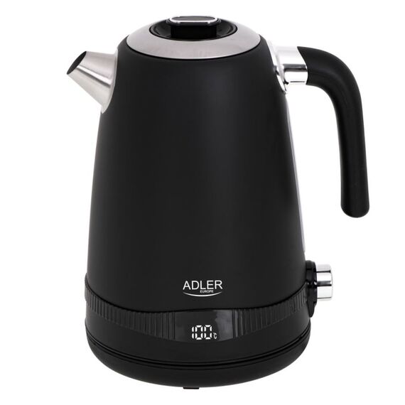 Adler AD 1295b Electric kettle 1.7 l Black - Kettles - Coffee & Beverages - Techbox
