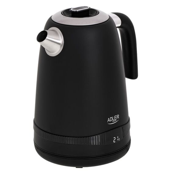Adler AD 1295b Electric kettle 1.7 l Black - Kettles - Coffee & Beverages - Techbox