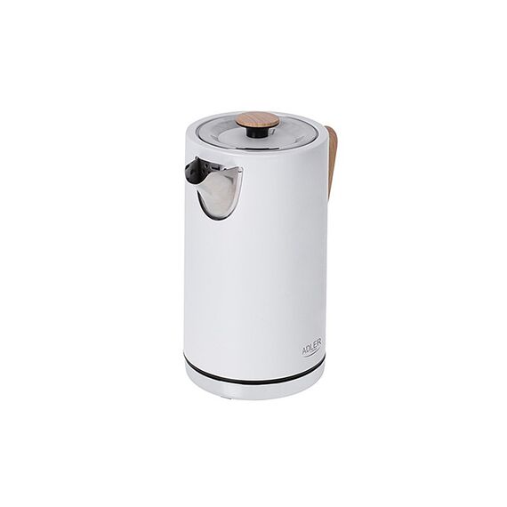 ADLER AD 1347w electric kettle white - Kettles - Coffee & Beverages - Techbox