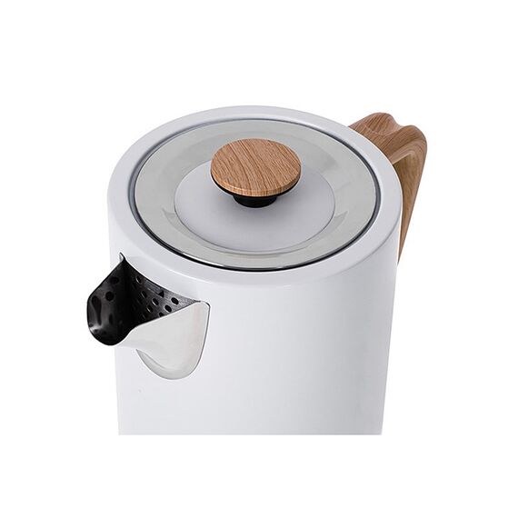 ADLER AD 1347w electric kettle white - Kettles - Coffee & Beverages - Techbox