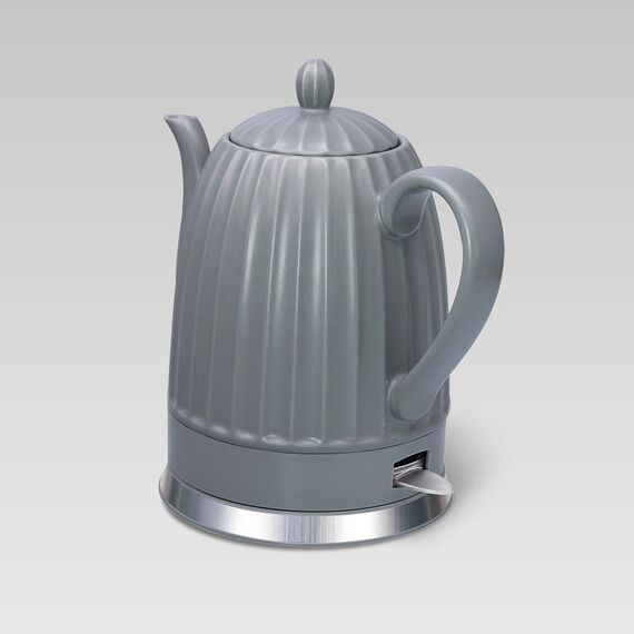 Ceramic electric kettle MAESTRO MR-077 1.5l 1500W Grey - Kettles - Coffee & Beverages - Techbox