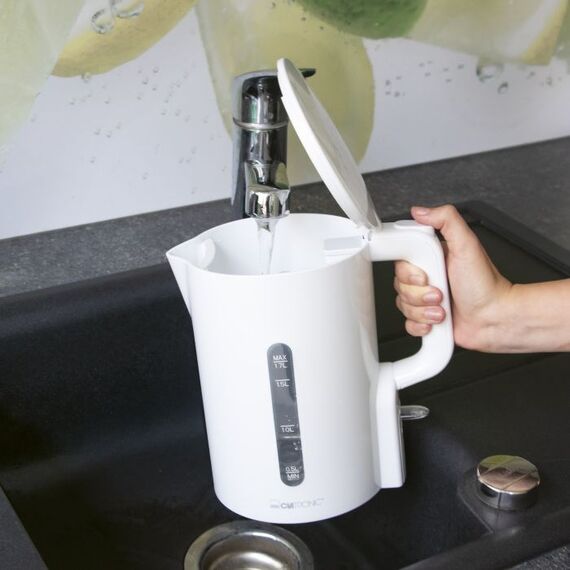 Clatronic WK 3835 electric kettle 1.7 L 2200 W White | Techbox