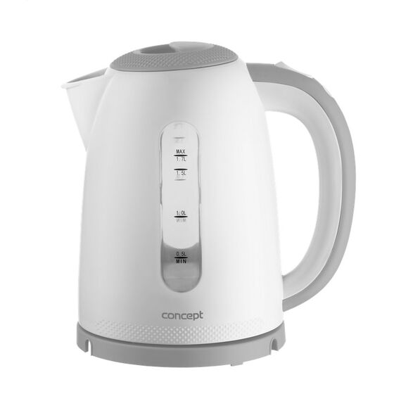 Concept RK2335 electric kettle 1.7 L 2200 W Grey, White | Techbox