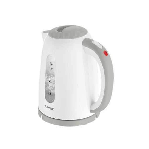 Concept RK2335 electric kettle 1.7 L 2200 W Grey, White | Techbox