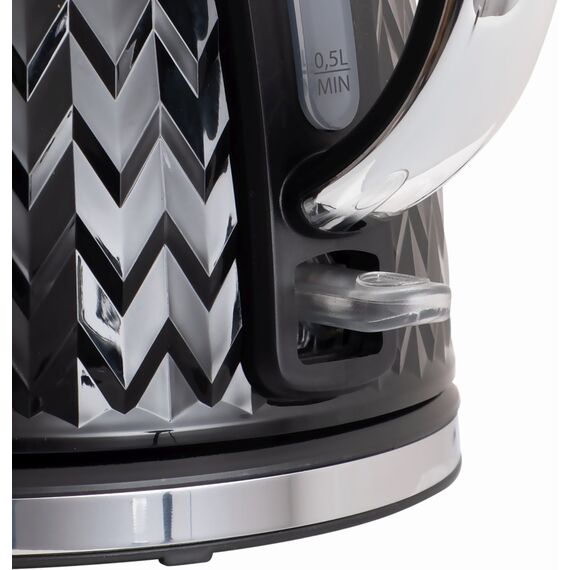 ELDOM NELA kettle, 1.7 l capacity, 2000 W power, black | Techbox