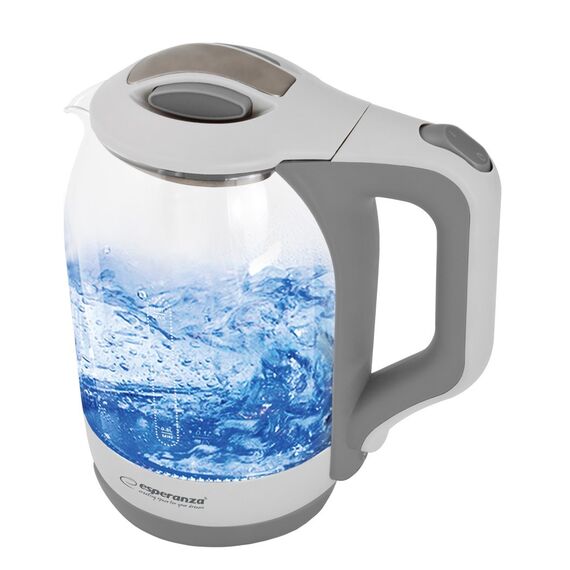 Esperanza EKK025W Electric kettle 1.7 L White, Multicolor 1500 W | Techbox
