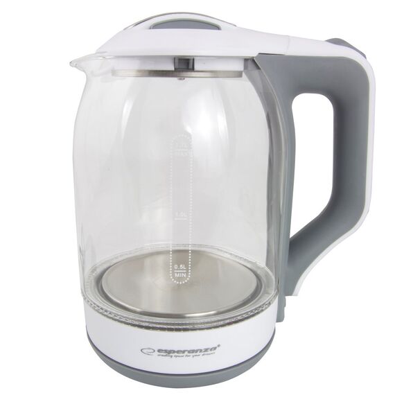 Esperanza EKK025W Electric kettle 1.7 L White, Multicolor 1500 W | Techbox