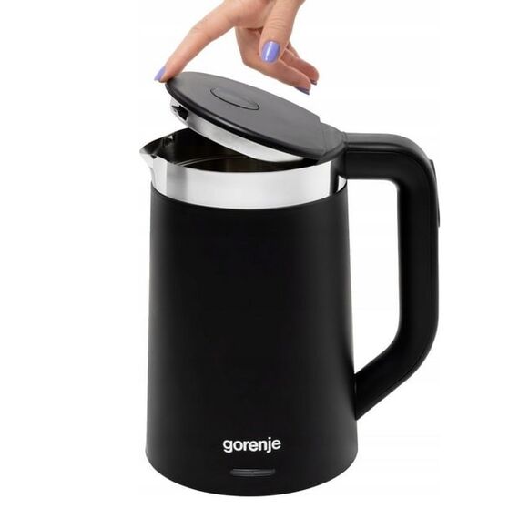 Gorenje K17TRDW electric kettle 1.7 L 2200 W Black | Techbox