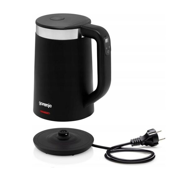 Gorenje K17TRDW electric kettle 1.7 L 2200 W Black | Techbox