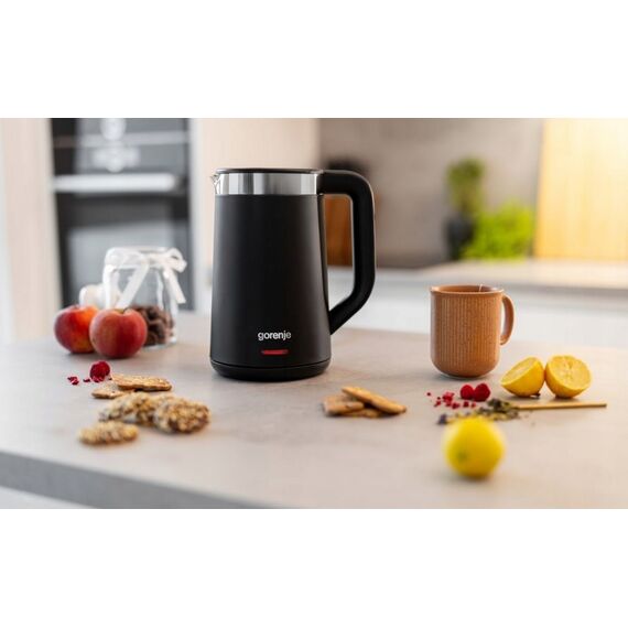 Gorenje K17TRDW electric kettle 1.7 L 2200 W Black | Techbox