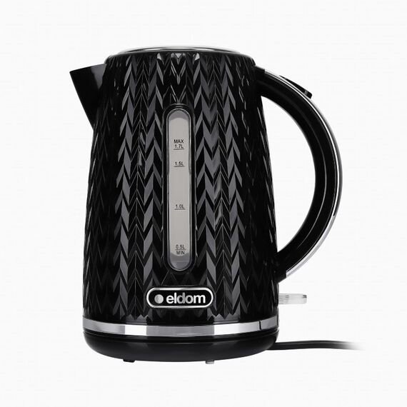 NELO kettle, capacity 1.7 l, power 2000 W, black - Kettles - Coffee & Beverages - Techbox