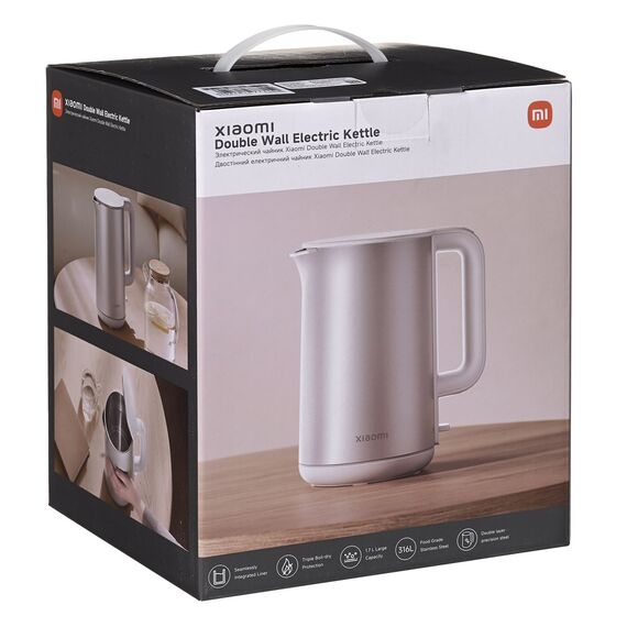 Xiaomi Double Wall S1 kettle (silver) EU | Techbox