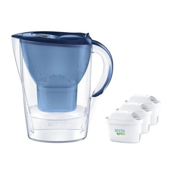 Brita Marella+3 Maxtra Pro PP filter jug (2.4 l; blue) | Techbox