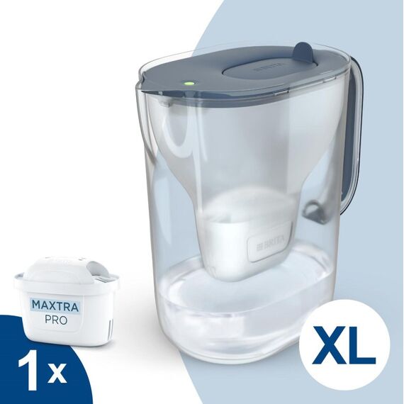 BRITA Style ESSENTIAL XL graphite filter jug + MX Pro Pure Performance filter | Techbox