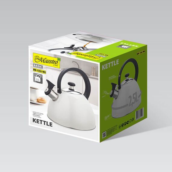 Maestro MR-1302-WG kettle 2.5 L White | Techbox