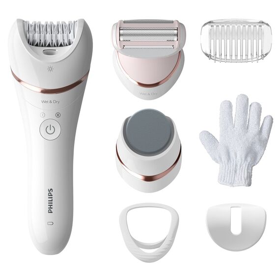 Philips BRE 730/10 Wet and dry epilator for legs, body and feet | Techbox