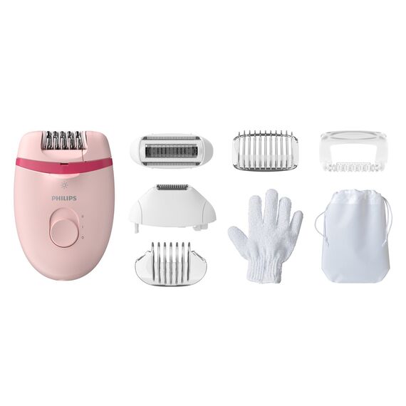 Philips Satinelle Essential With opti-light Corded compact epilator - Epilators - Personal Care - Techbox
