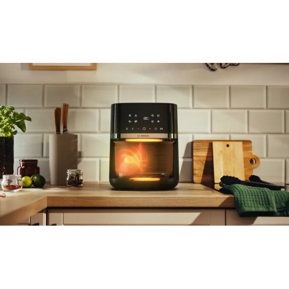 Bosch Serie 4 MAFS2462B fryer Single 6.1 L Stand-alone 2050 W Hot air fryer Black - Deep Fryers - Cooking - Techbox