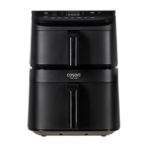Cosori CAF-DC121 Double 10.8 L Stand-alone Hot air fryer Black | Techbox