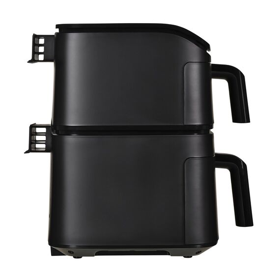 Cosori CAF-DC121 Double 10.8 L Stand-alone Hot air fryer Black | Techbox