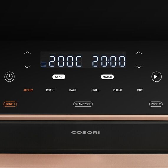 Cosori Dual Blaze TwinFry Air Fryer Hot air fryer 10 litres Black | Techbox