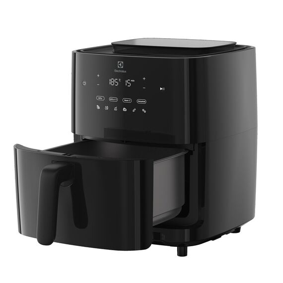 Electrolux EAF7SB Single 6.9 L Stand-alone 1700 W Hot air fryer Black - Deep Fryers - Cooking - Techbox