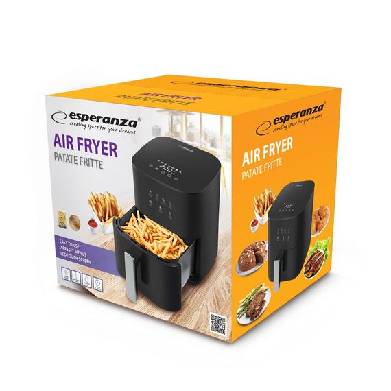 Esperanza EKA002 Fat-free fryer 3.5L 1350W Black - Deep Fryers - Cooking - Techbox