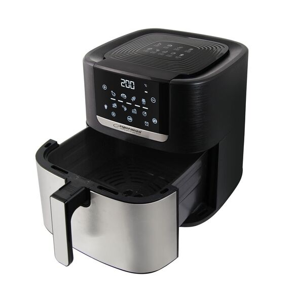 Esperanza EKA004 Non-fat fryer 8L, 1700W Inox - Deep Fryers - Cooking - Techbox