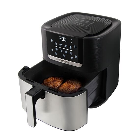 Esperanza EKA004 Non-fat fryer 8L, 1700W Inox - Deep Fryers - Cooking - Techbox