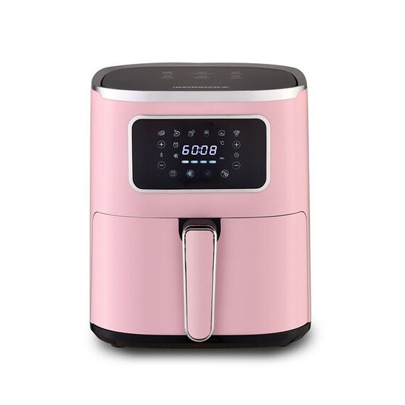 Heinrich‘’s HFR 8216 Hot air fryer 5.0 l 1450 W Pink - Deep Fryers - Cooking - Techbox