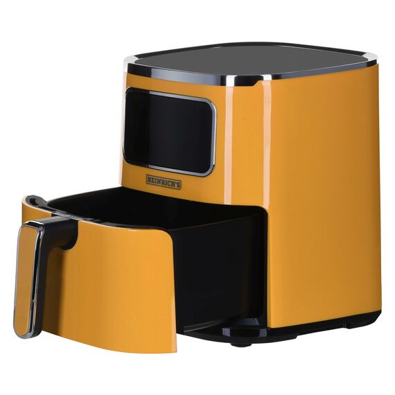 Heinrich‘’s HFR 8216 Hot air fryer 5.0 l 1450 W Yellow - Deep Fryers - Cooking - Techbox