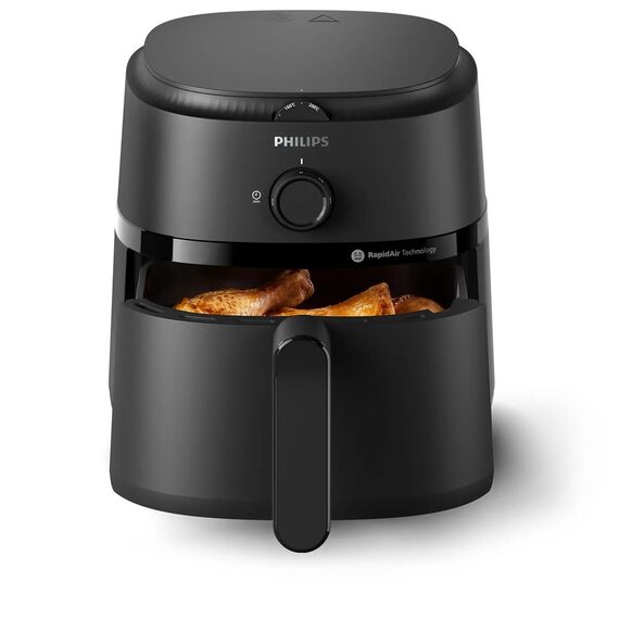 Philips 1000 series NA120/00 fryer Single 4.2 L Stand-alone 1500 W Hot air fryer Black | Techbox