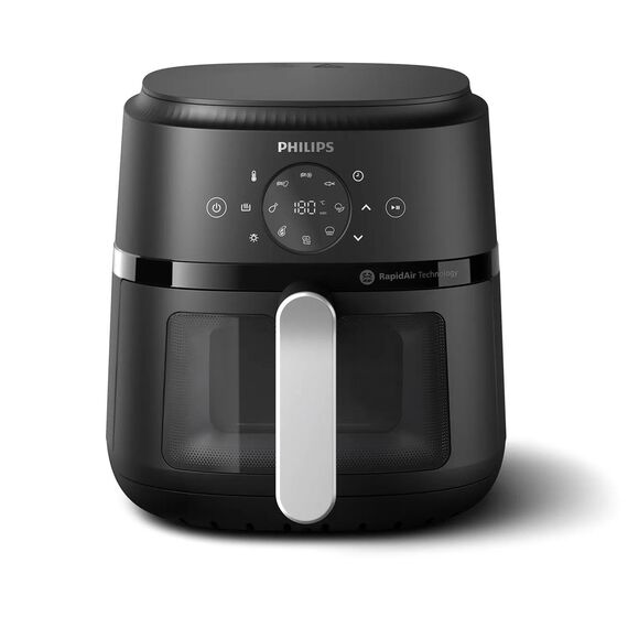 Philips 2000 series NA221/00 fryer Single 4.2 L Stand-alone 1500 W Hot air fryer Silver - Deep Fryers - Cooking - Techbox