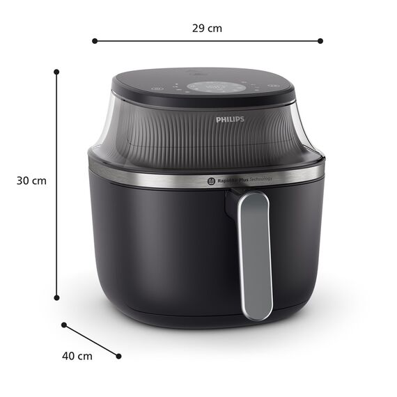 Philips 3000 series NA322/00 fryer Single 4.2 L Stand-alone 1400 W Hot air fryer Copper, Black | Techbox