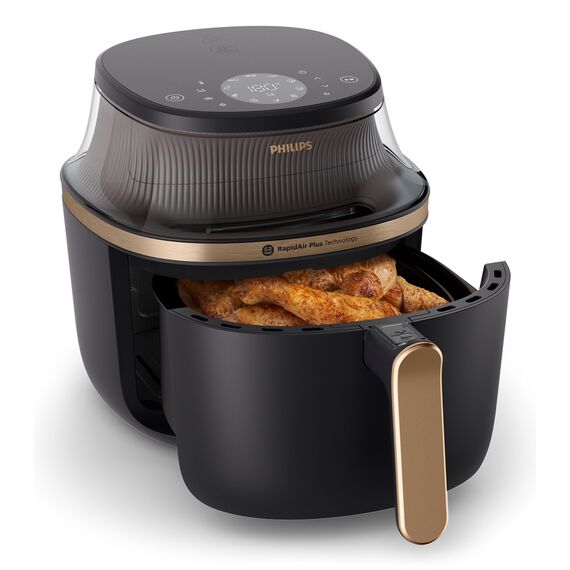 Philips 3000 series NA332/00 fryer Single 6.2 L Stand-alone 1700 W Hot air fryer Black | Techbox