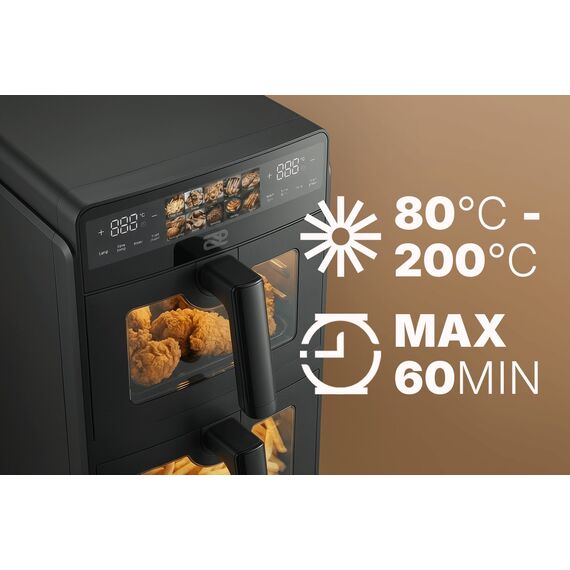 PROMIS Double vertical fat-free fryer 10 l - Deep Fryers - Cooking - Techbox