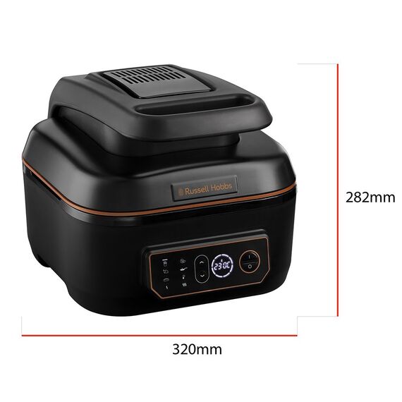 Russell Hobbs SatisFry Air & Grill Multikocher 5.5 L 1745 W Black - Deep Fryers - Cooking - Techbox