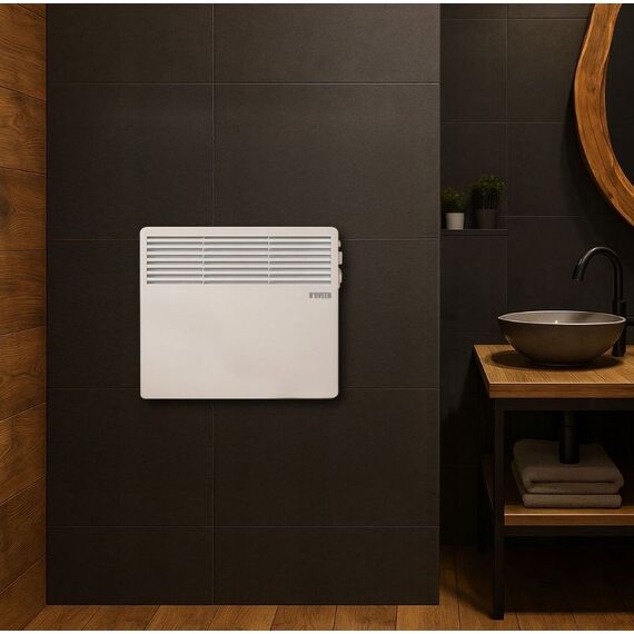 N'OVEEN 1000W electric portable wall-mounted convector heater with thermostat CH3350 | Techbox
