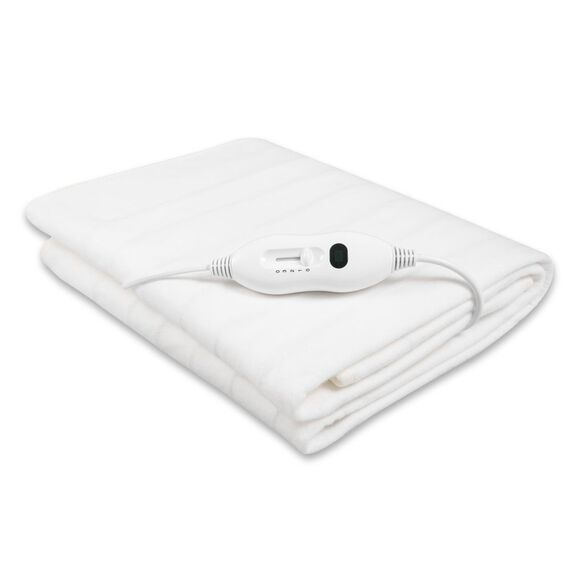 Esperanza EHB002 electric blanket 60 W White Fleece,Polyester - Electric Blankets - Cooling & Heating - Techbox