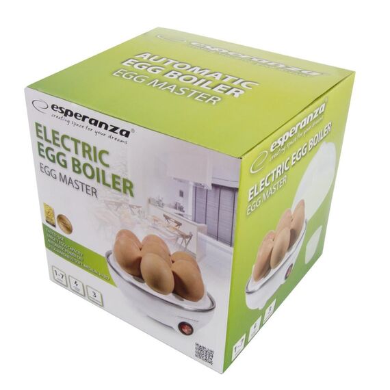 Esperanza EKE001 egg cooker 7 egg(s) 350 W White | Techbox