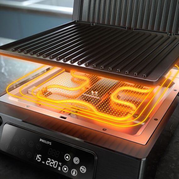 Philips 7000 series HD6307/70 contact grill | Techbox