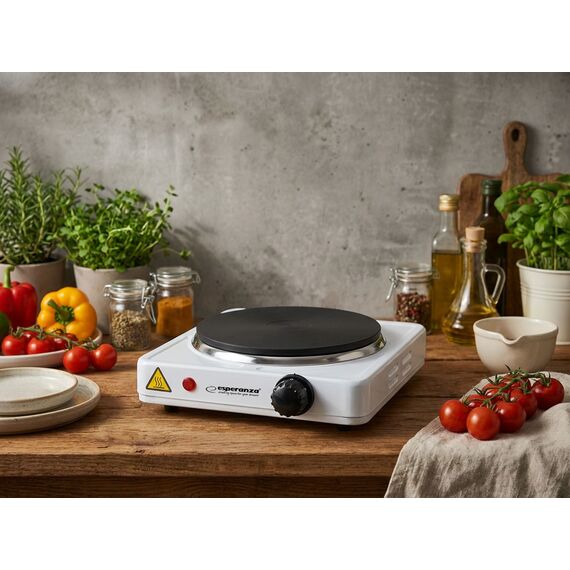 Esperanza EKH002W hob Black,White Countertop Sealed plate 1 zone(s) | Techbox