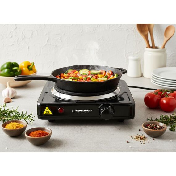 Esperanza EKH003K Black electric stove | Techbox