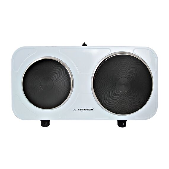 Esperanza EKH014W Electric cooker 2 zones White | Techbox