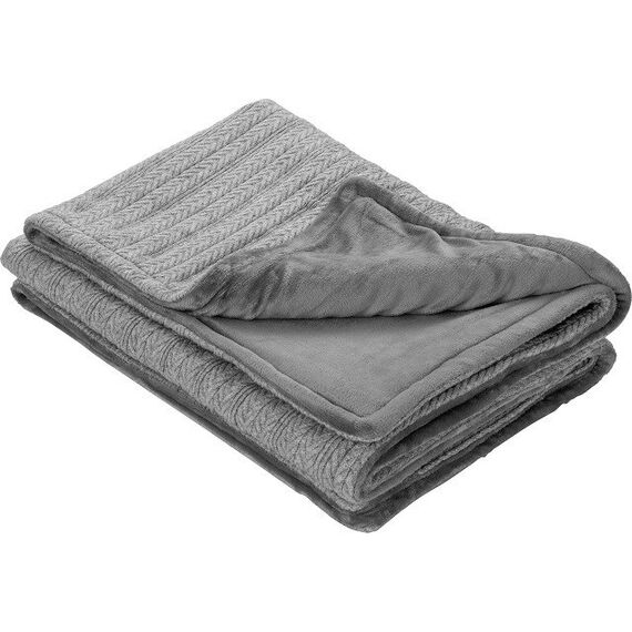 Medisana HB 680 Electric blanket 120 W Grey Plush - Electric Blankets - Cooling & Heating - Techbox