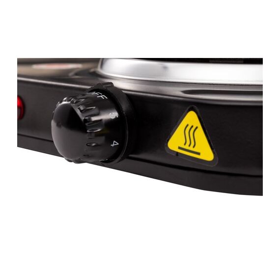 Mesko Home MS 6509 hob Black Countertop Sealed plate 2 zone(s) | Techbox