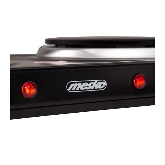 Mesko Home MS 6509 hob Black Countertop Sealed plate 2 zone(s) | Techbox