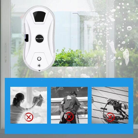 BLOW LUMINO window cleaning robot | Techbox