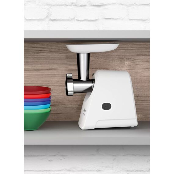 Bosch MFW2520W mincer 1500 W Stainless steel, White | Techbox